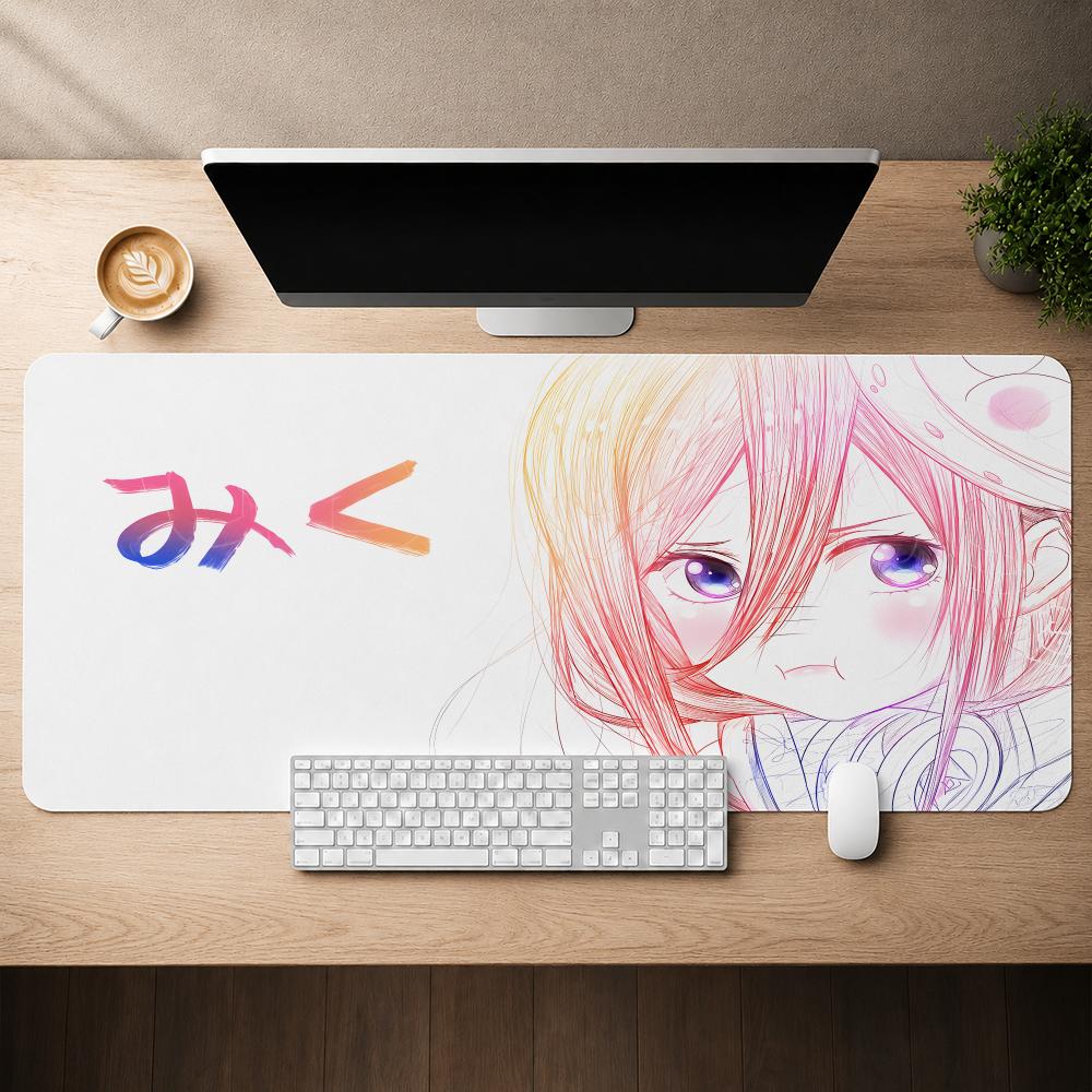 Gaming Accessories Drawing - Tappetino per Mouse Art Line Drawing