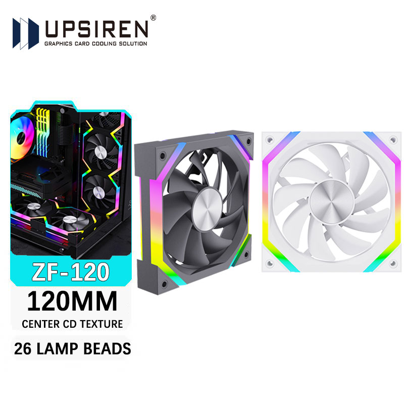 Gaming Accessories Setup - UPSIREN ZF-120 Ventola per case del