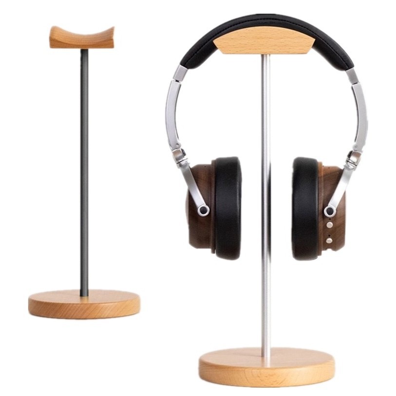 Gaming Accessories Setup - Supporto per Cuffie in Legno di