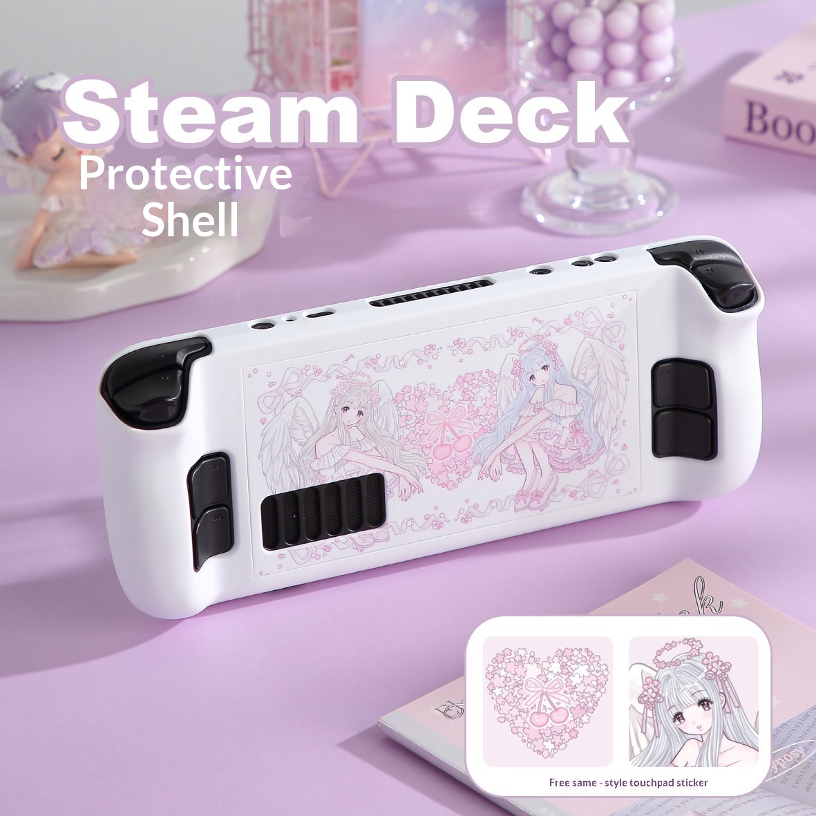 Gaming Accessories 10 Year Old - Custodia protettiva Steam Deck con motivo