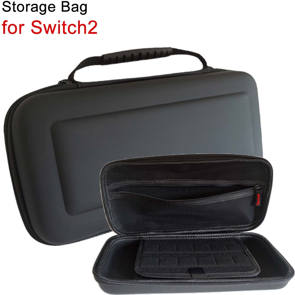 Gaming Accessories Bag - Borsa portaoggetti nera per custodia da